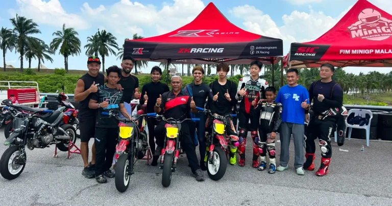 Training in Malaysia with ZK Racing