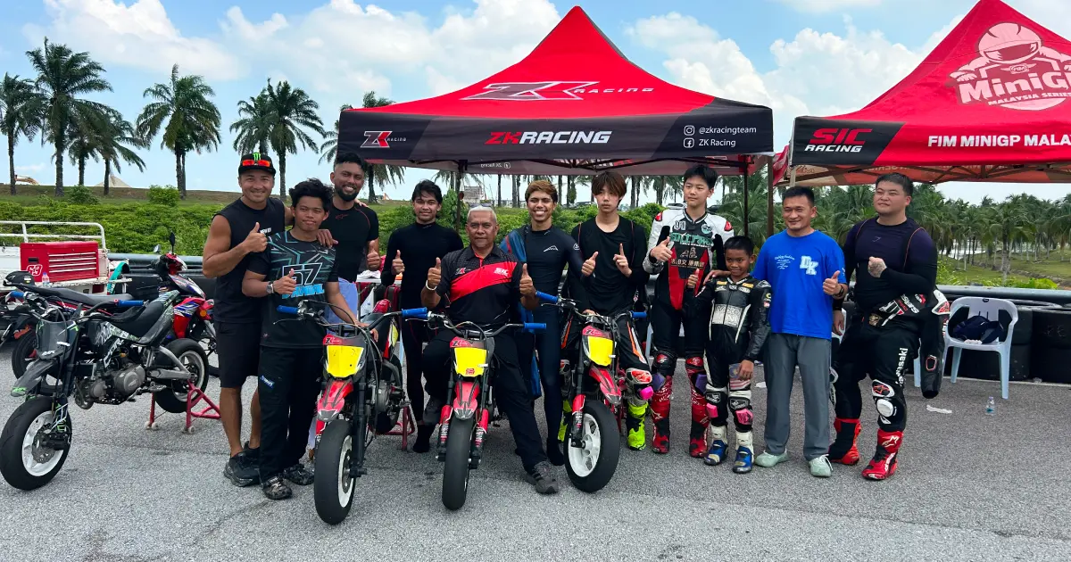 Training in Malaysia with ZK Racing